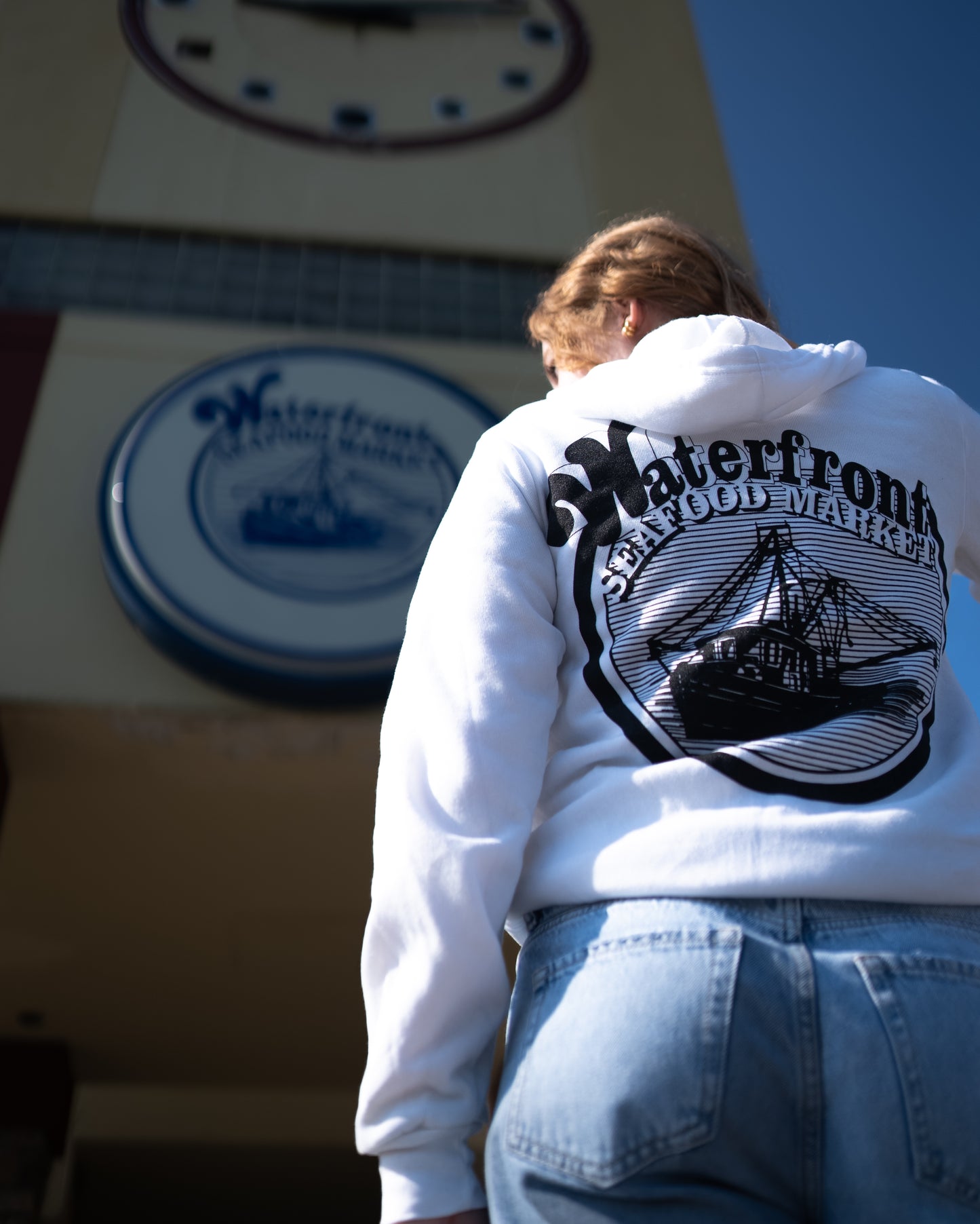 Pull Over Hoodie | Waterfront Logo